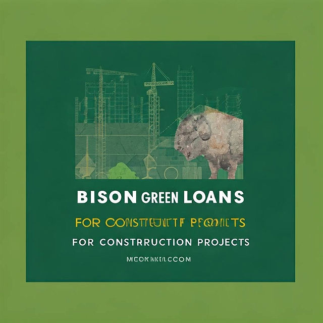 Bison Green Loans For Construction Projects: A Comprehensive Overview